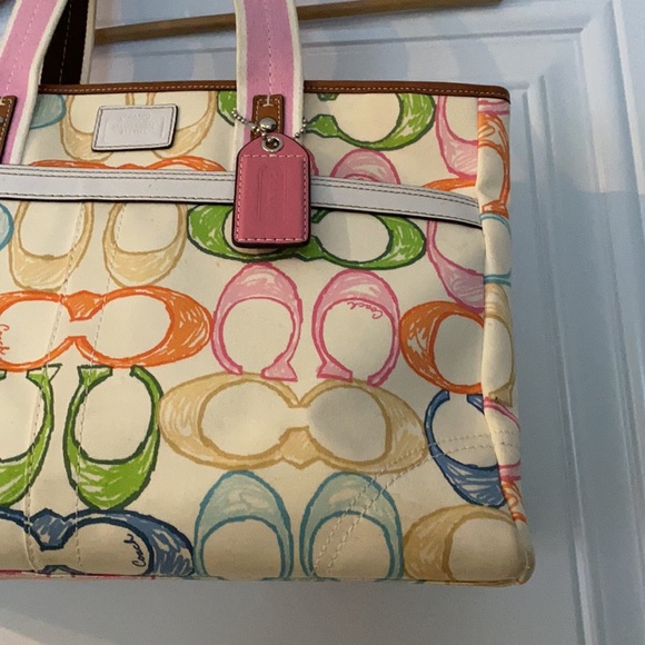Coach Tote Bag or Baby Bag - Picture 3 of 10